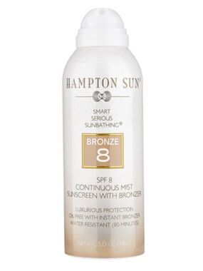 Hampton Sun SPF 8 BRONZE CONTINUOUS MIST 5 OZ